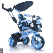 Велосипеды детские с тремя колесами 3261/002 INJUSA CITY TRIKE Aluminium blue
