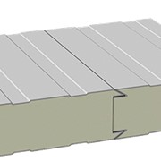 Сэндвич-панели из пенополиуретан для строительства холодильных и морозильных камер ( толщина от 40мм до 200мм) фото
