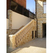 Проектирование и изготовление лестниц, балюстрад из архитектурного камня фотография