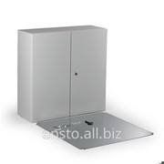 Шкаф настенный Cubo размер 1000 x 1200 x 300 мм, глухая стенка, мягкая сталь, окрашенная полиэфирной краской, E932 фотография