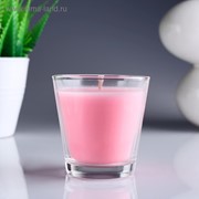 Свеча ароматизированная в стакане «Роза» фото