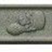Камень чугун прямоугол для банной печи256х64х30 КЧП-1 фото