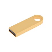 Флешка E 292 G, 32 ГБ, USB2.0, чт до 25 Мб/с, зап до 15 Мб/с, золотистая фото