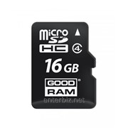 Карта памяти MicroSDHC 16GB Class 4 GOODRAM (M400-0160R11) фотография