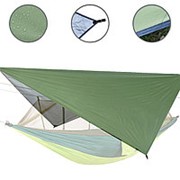 IPRee® 122x122inch Открытый навес для патио Водонепроницаемая палатка Брезент для кемпинга Многофункциональный фотография