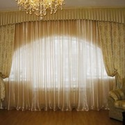 Индивидуальный пошив штор, гардин, ламбрекенов в Алматы фото