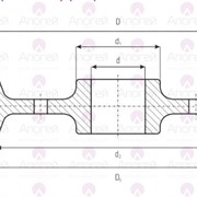 Колесо крановое двухребордное ходовое К2Р 400х80 фото