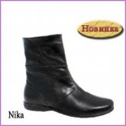 Женские ботинки Nika черный фото