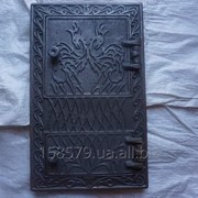 Дверца печная спарка (Ар)(Рум) "Дракон" (44х24,52х32)