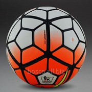 Футбольный мяч Nike Strike Bright Mango/White/Obsidian/Cyan фото