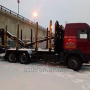 Автомобиль сортиментовоз МАЗ 6312С9-529-012 для перевозки леса с КМУ Palfinger.