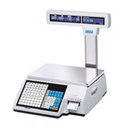 Весы фасовочные с печатью этикетки CAS CL5000J-IP/R фото