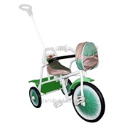 Детский Велосипед Малыш 09С зеленый с сумкой фото