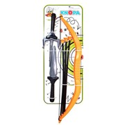 Набор оружия «Ниндзя», кинжал, саи, лук, 3 стрелы фото