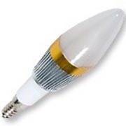 Лампа светодиодная с цоколем E 14 свеча ТС 13003