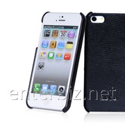 Чехол Hoco for iPhone 5/5S Duke Back case Leather Black (HI-BL006B), код 46372 фотография