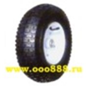 Пневматическое колесо с ниппелем для тележек и тачек PR-2403A 13“ x 5.00-6 фото