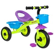 Велосипед трехколесный Micio Antic, цвет салатовый/фиолетовый/синий