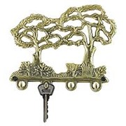 Ключница настенная Деревья 16х13х1,5см. арт.AL-80-302 ALBERTI LIVIO