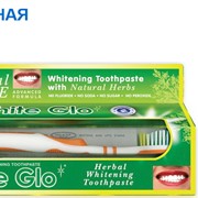 Зубная паста травяная White Glo фото