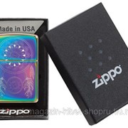 Зажигалка Zippo Dream Catcher с покрытием Multi Color, латунь/сталь, разноцветная, 36x12x56 мм фото