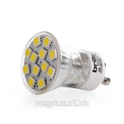 Лампа светодиодная LED GU10 2.4W 12 pcs CW MR11 SMD5050