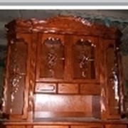 Мебель по индивидуальному заказу, ручная резьба, уникальные породы дерева. фото
