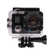 Экшн-камера LuazON RS-01, 4К, Wi-fi, пульт, чехол для подводной съемки, черная фото