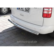 Защита заднего бампера Volkswagen Caddy