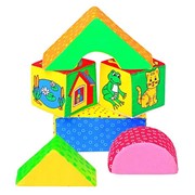 Развивающая игрушка «Кубики Домики» фото
