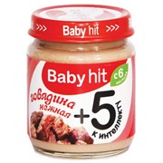 Детское питание Baby hit Говядина нежная Б№1 фото