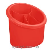 Подставка для столовых приборов (овал) Красный фото
