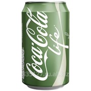 Coca-Cola Life (Кока-Кола Лайф, США) в жестяной банке, 0.355 фотография