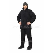 Куртка-телогрейка 3 кг. черный КУР352 фото