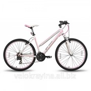 Велосипед 26'' PRIDE STELLA бело-розовый матовый SKD-94-44 фотография