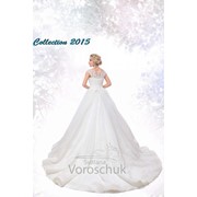 Платье свадебное коллекции 2015 г., модель 17 фото