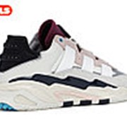 Кроссовки Adidas Originals Niteball Cream White Bordeaux фото