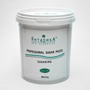 Профессиональная сахарная паста для эпиляции (шугаринга) Янтарика - Ультра мягкая 800г фото
