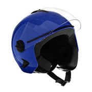 Шлем открытый с визором, синий, размер L, OF635