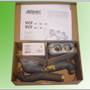 Комплект оборудования-VCF , включающий трехходовой вентиль, соединительные элементы и медные трубы фото