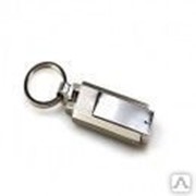 Диск USB на 4Gb (металический, серебро) фото