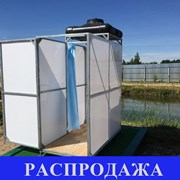 Летний душ дачный 1х1 без тамбура 1,2х1 с раздевалкой и 2х1 с тамбуром , Полный комплект с доставкой . Бак от 55 до 200 литров с подогревом и без. Арт 1-12-13 фото