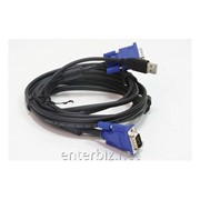 Комплект кабелей D-Link DKVM-CU5 для KVM-переключателей. 5м, код 50411