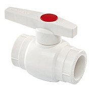 Кран полипропиленовый, шаровой, 25 фото