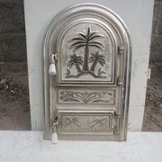 Дверца печная спарка(АР)(Рум) “Пальма“- блеск фото