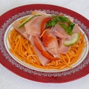 Салат из рыбы с морковью по-корейски фото