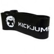 Резиновая петля для подтягивания Kickjump Черная (36-91 кг) фото