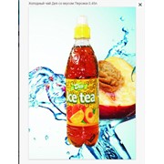 Холодный чай Дея со вкусом Персика 0,45л. фото