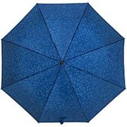 Складной зонт Magic с проявляющимся рисунком, синий фотография