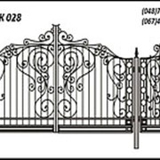 Эскиз ворот ВК 028 фото